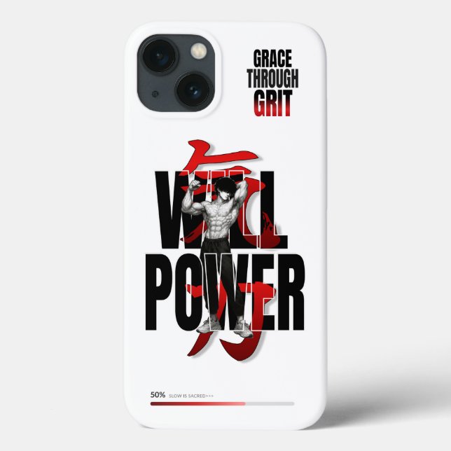 Coques Case-Mate iPhone VYTROS "WILLPOWER" Fitness esthétique (Verso)