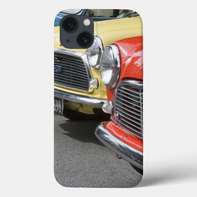 Coques Case-Mate iPhone WA, Seattle, automobile britannique classique. (Verso)