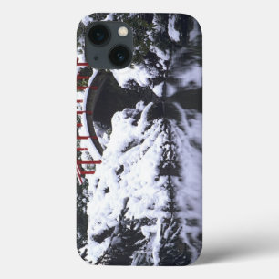 iPhone 13 Coque WA, Seattle, Pont de lune et étang après l'hiver 2