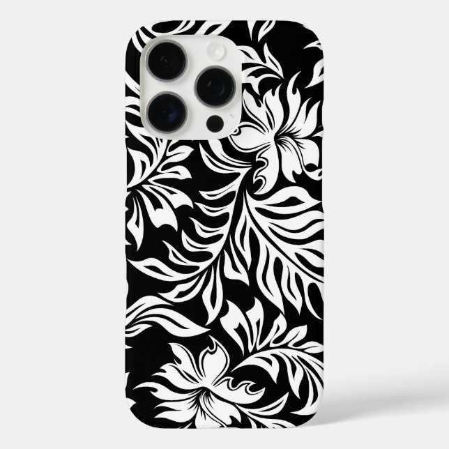 Coques Case-Mate iPhone Waikiki Hibiscus Hawaiian Pareau Floral (Verso)
