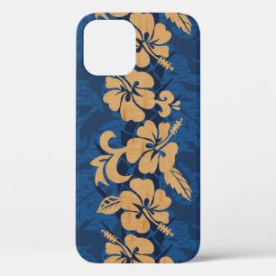 Case-Mate iPhone Case Waikoloa Faux Wood Hibiscus hawaïen Denim floral