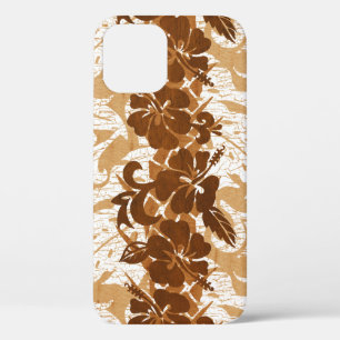 Case-Mate iPhone Case Waikoloa Faux Wood Hibiscus hawaïen Floral Koa