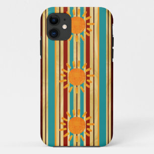 Coque Case-Mate iPhone Waipahu Pipeline Striped Hawaiin Surboard