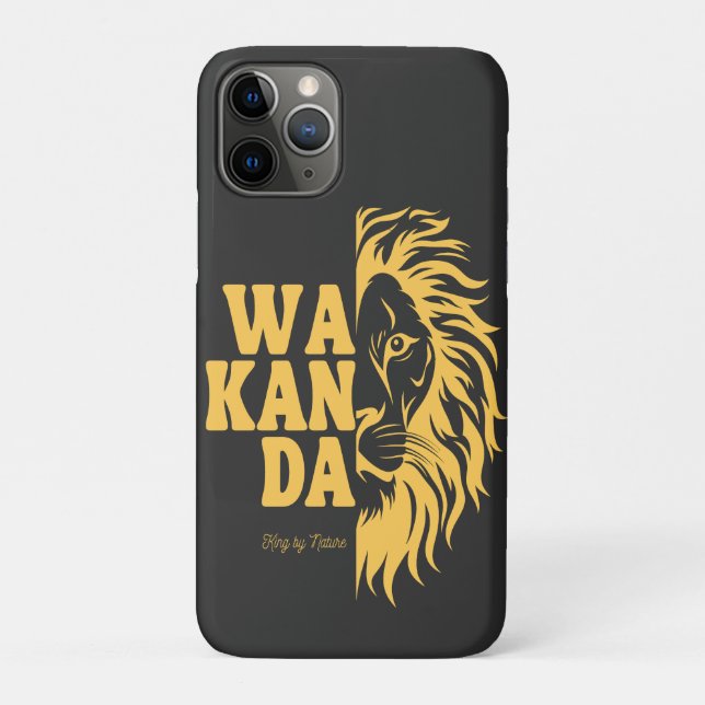 Coques Case-Mate iPhone WAKANDA: King By Nature |  (Dos)