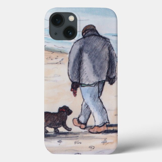 Coques Case-Mate iPhone Walking the dog - 05 (Verso)