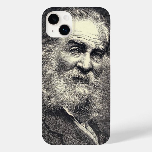 Coques Case-Mate iPhone Walt Whitman Feuilles de grillage d'herbe (Verso)