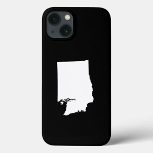 iPhone 13 Case Washington en blanc et noir