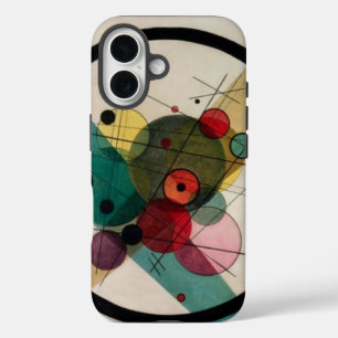 Coque Pour iPhone 16 Wassily Kandinsky Cercles Abstraits