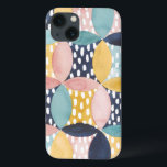 Coque Case-Mate iPhone Watercolor<br><div class="desc">Watercolor Geometric Circles Artist Grace popp</div>