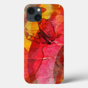 Case-Mate iPhone Case Watercolor art red yellow