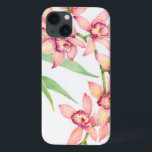 Coque Case-Mate iPhone Watercolor Pink Flowers<br><div class="desc">Watercolor Pink Flowers Artist: Tim OToole</div>