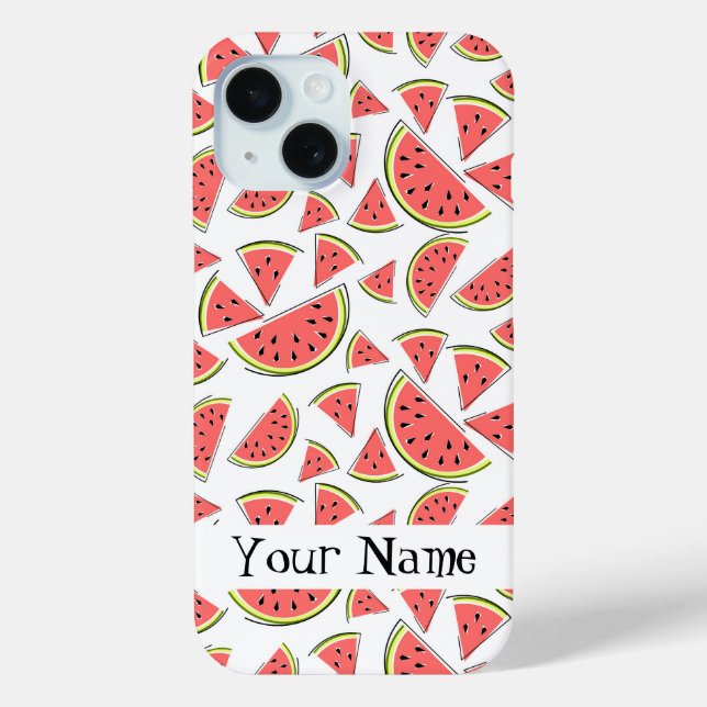 Coques Case-Mate iPhone Watermelon 'Nom' Multi-coque iphone (Verso)