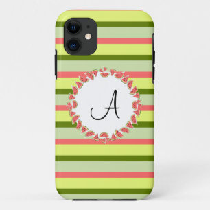 Etui iPhone Case-Mate Watermelon Stripe Classic 'Monogram' iPhone 5 coqu