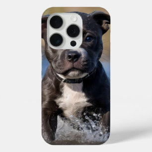 Coque Case-Mate iPhone "Wave Chaser : Un chiot robuste en jeu dans l'océa