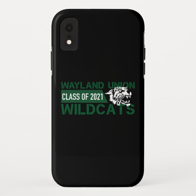 Coques Case-Mate iPhone Wayland Union Wildcats #3 (Dos)