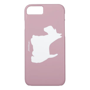 Coque Case-Mate iPhone Wedgewof Scottish Terrier Pink