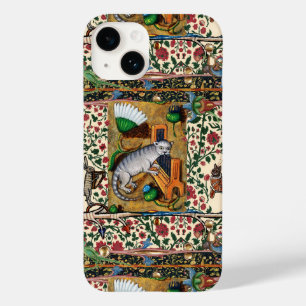 COQUE Case-Mate iPhone WEIRD MÉDIÉVAL BESTIAIRE MUSIQUE, CAT JOUER ORGE