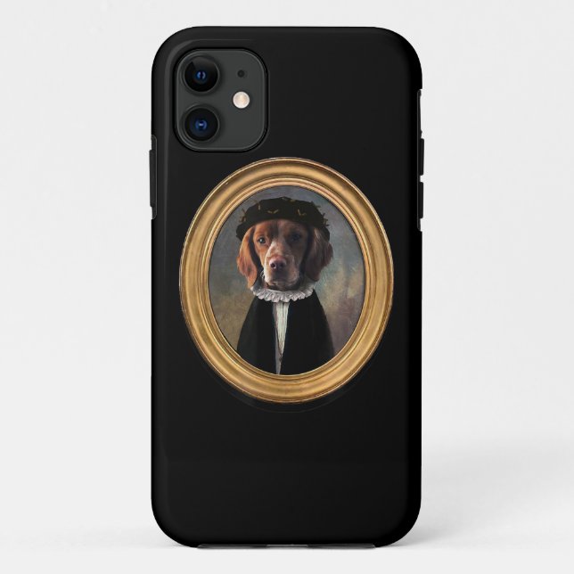 Coques Case-Mate iPhone Welsh Springer Spaniel Renaissance Peinture Chien (Dos)
