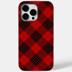 Coque Case-Mate iPhone Wemyss tartan rouge noir plaid