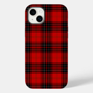 Coque Case-Mate iPhone Wemyss tartan rouge noir plaid