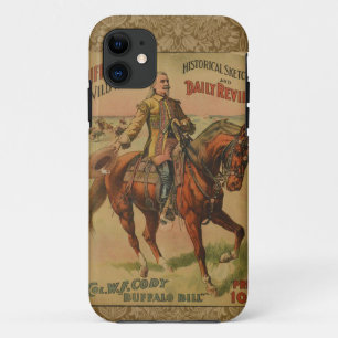 Coque iPhone 11 Western Buffalo Bill Wild West