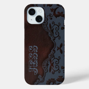Coque Case-Mate iPhone Western Country Cowboy cuir Brown