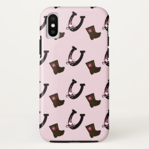 Case-Mate iPhone Case Western Cowboy Boots Horseshoes Cellulaire