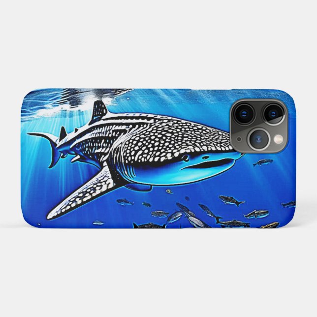 Coques Case-Mate iPhone Whale Shark Majesty Design (Dos (Horizontal))