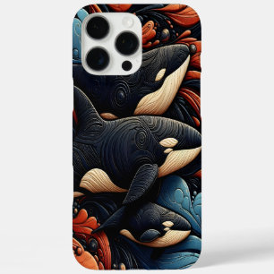Coque iPhone 16 Pro Max Whale Symphony : Ocean's Motion