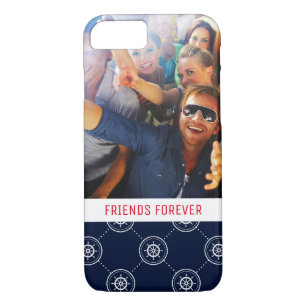 Coque Case-Mate iPhone Wheel Pattern de capitaines   votre photo et texte