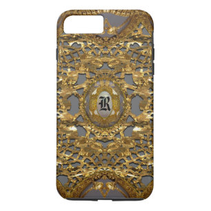 Coque iPhone 8 Plus/7 Plus Whesters Élégant Monogramme Chic