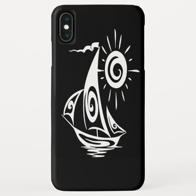 Coques Case-Mate iPhone Whimsical Lazy Voilier (Dos)