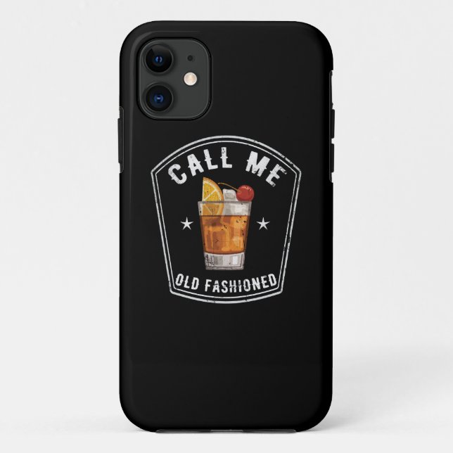 Coques Case-Mate iPhone Whiskey Calls Me Old Fashioned (Dos)