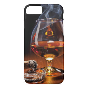 Coque iPhone 7 Whiskey et cigare