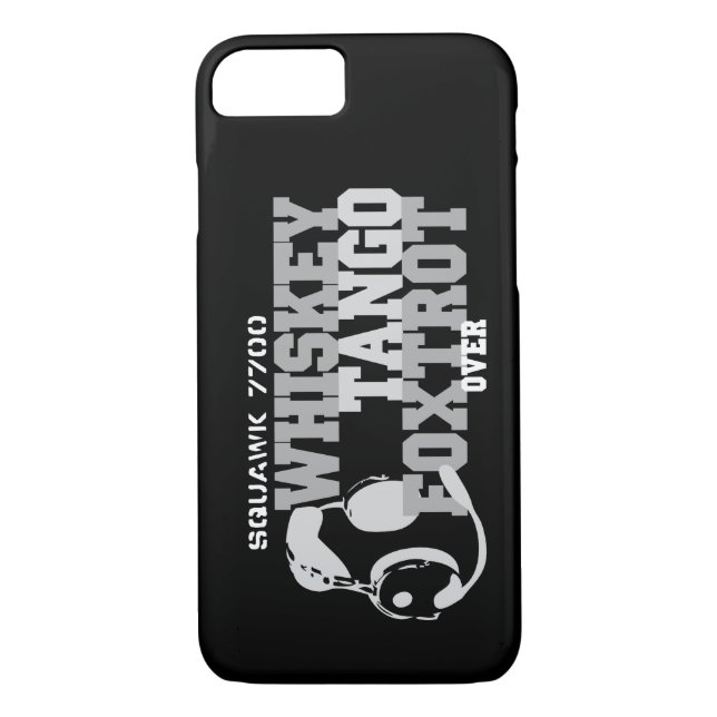 Coques Case-Mate iPhone Whiskey Tango Foxtrot - Humour de l'aviation (Dos)
