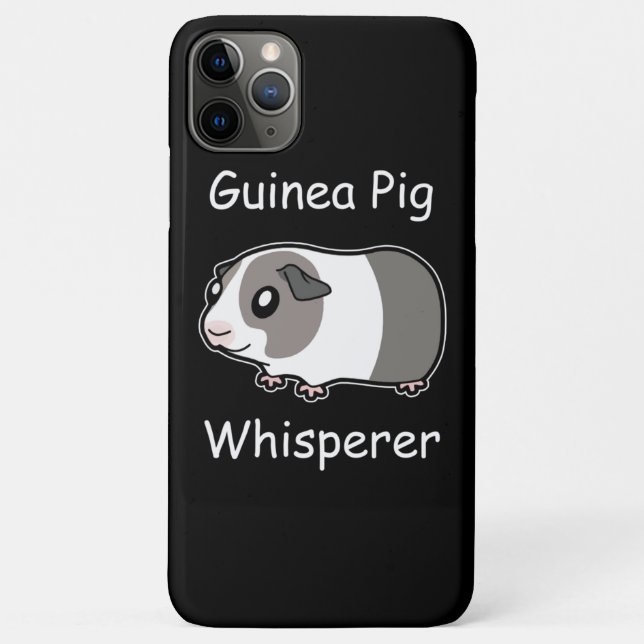 Coques Case-Mate iPhone Whisperer de porc de Guinée (Dos)