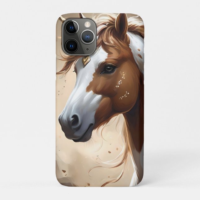 Coques Case-Mate iPhone Whispers De L'Imaginaire Brown Et Blanc Unicorn, (Dos)