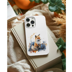 Case-Mate iPhone Case Whispers of the Wild Fox in Watercolor, personnali