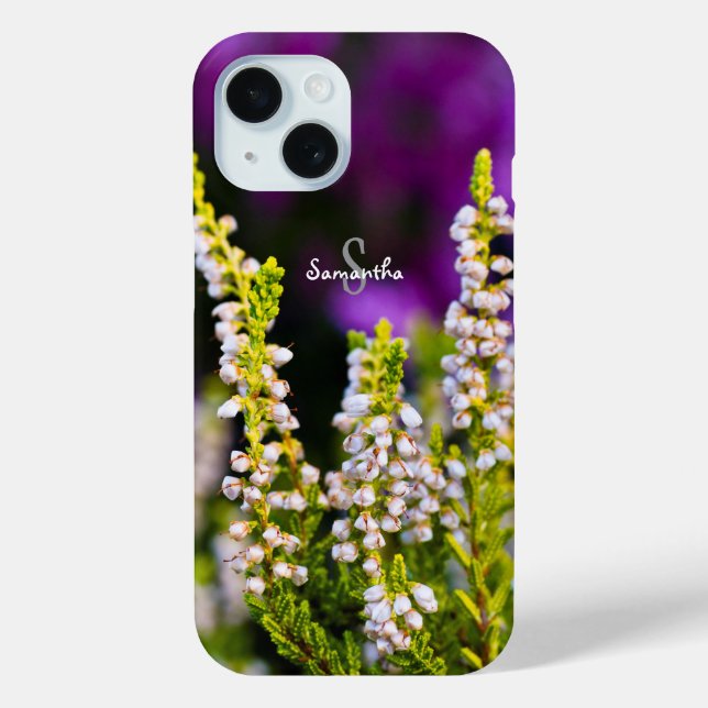 Coques Case-Mate iPhone White Heather Phone case (Verso)