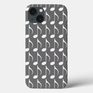 Coques Pour iPhone white musical notes