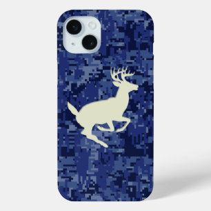 Coque Case-Mate iPhone White Tail Buck sur l'Arrière - plan de Camo numér