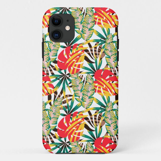 Coques Case-Mate iPhone Wild Tropical Palm Leaves (Dos)