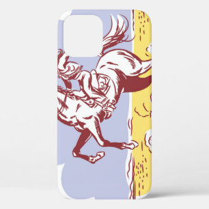 Case-Mate iPhone Case Wild West Cowgirl : Dessin Vintage Line.