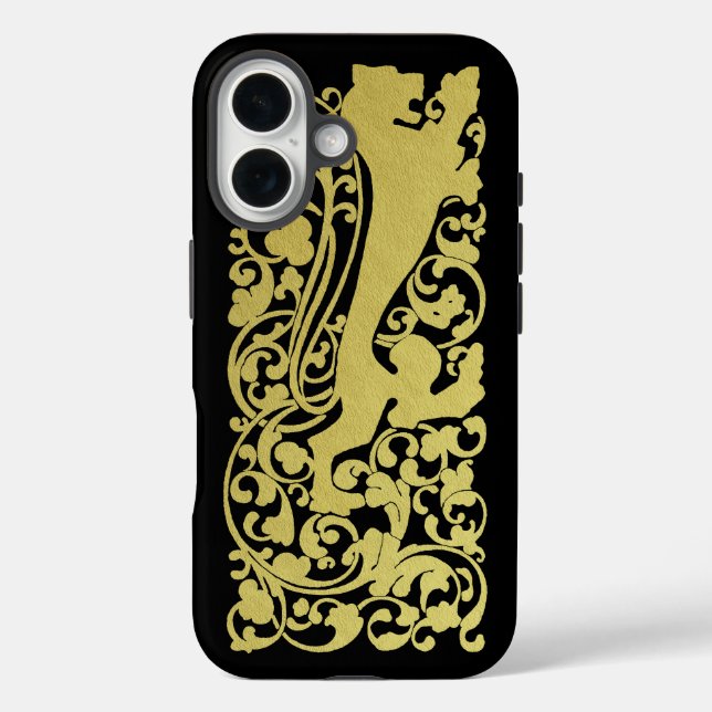 Coques Case-Mate iPhone Will Bradley Heraldic Lion (Verso)