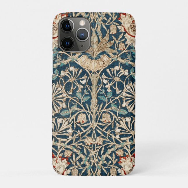 Coques Case-Mate iPhone William Morris Antique Floral au chèvrefeuille (Dos)