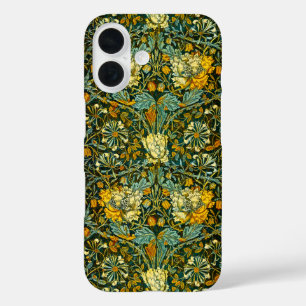 Coque Pour iPhone 16 William Morris Antique Honeysuckle Motif Floral