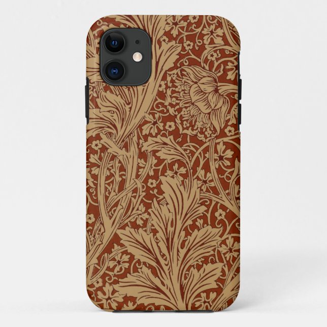 Coques Case-Mate iPhone William Morris Arcadia Floral Garden Flower Classi (Dos)