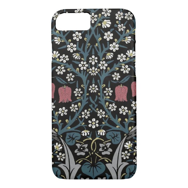 Coques Case-Mate iPhone William Morris Blackthorn Floral Art Nouveau (Dos)