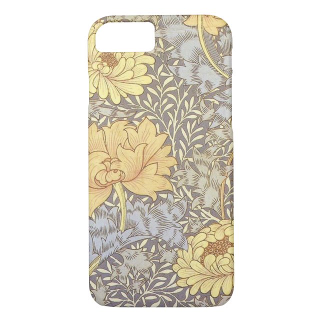 Coques Case-Mate iPhone William Morris Chrysanthemum Fleurs maman (Dos)