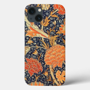 iPhone 13 Case William Morris Cray Floral Art Nouveau Motif